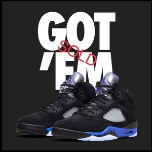 SOLD! Jordan 5 Retro Racer Blue Sneakers